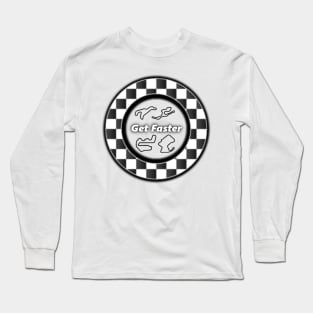 Get Faster Racing Team Logo Long Sleeve T-Shirt